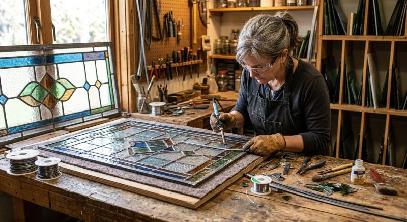 Increase Your Leaded Glass Repair Business with an AI Driven, Targeted Website