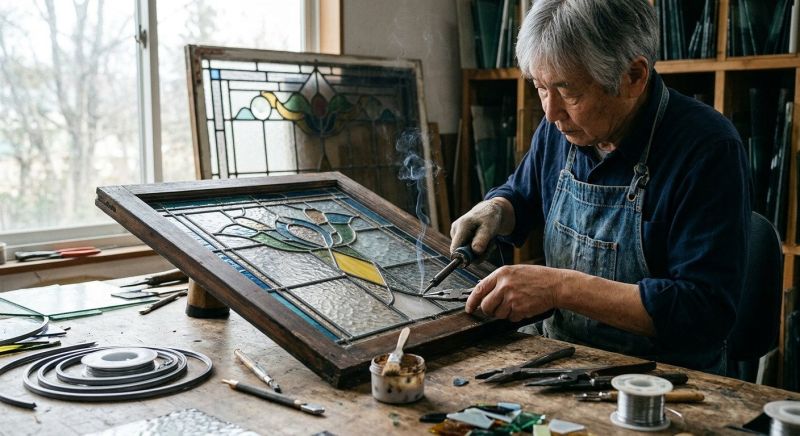 Leaded Glass Repair